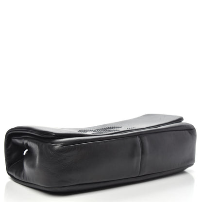 Chanel Lambskin Studded CC East West Flap Black 4 of 15