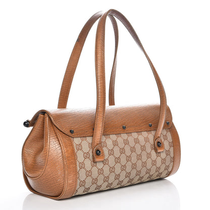 Gucci Monogram Bamboo Bullet Bag Brown 3 of 12
