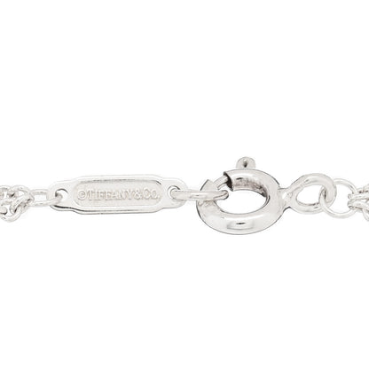 Tiffany Sterling Silver Infinity Double Chain Bracelet 3 of 3
