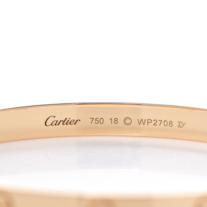 Cartier 18K Yellow Gold LOVE Bracelet 18 4 of 6