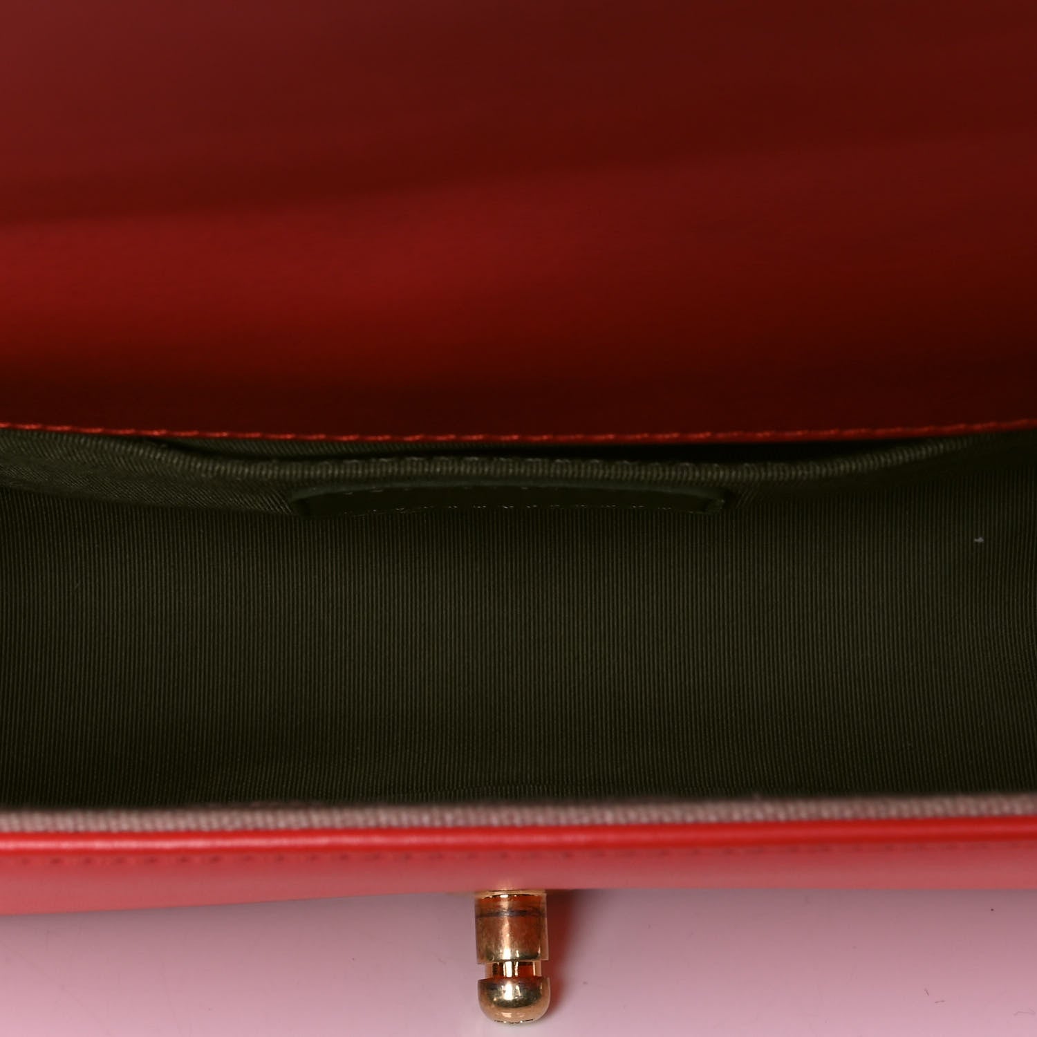 Chanel Calfskin Quilted Medium Boy Flap Red 5 of 5