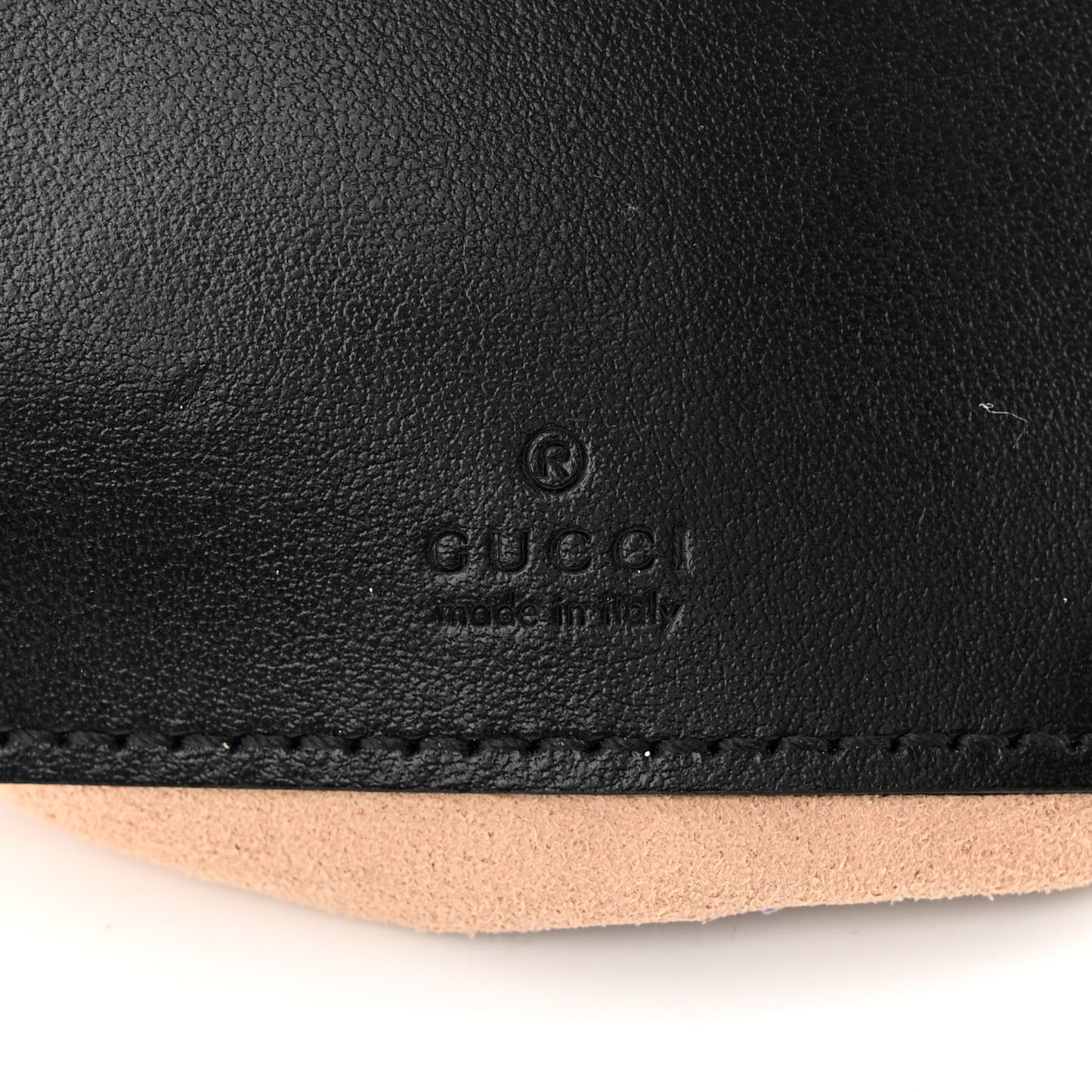 Calfskin Matelasse Mini GG Marmont 2.0 Bucket Bag Black