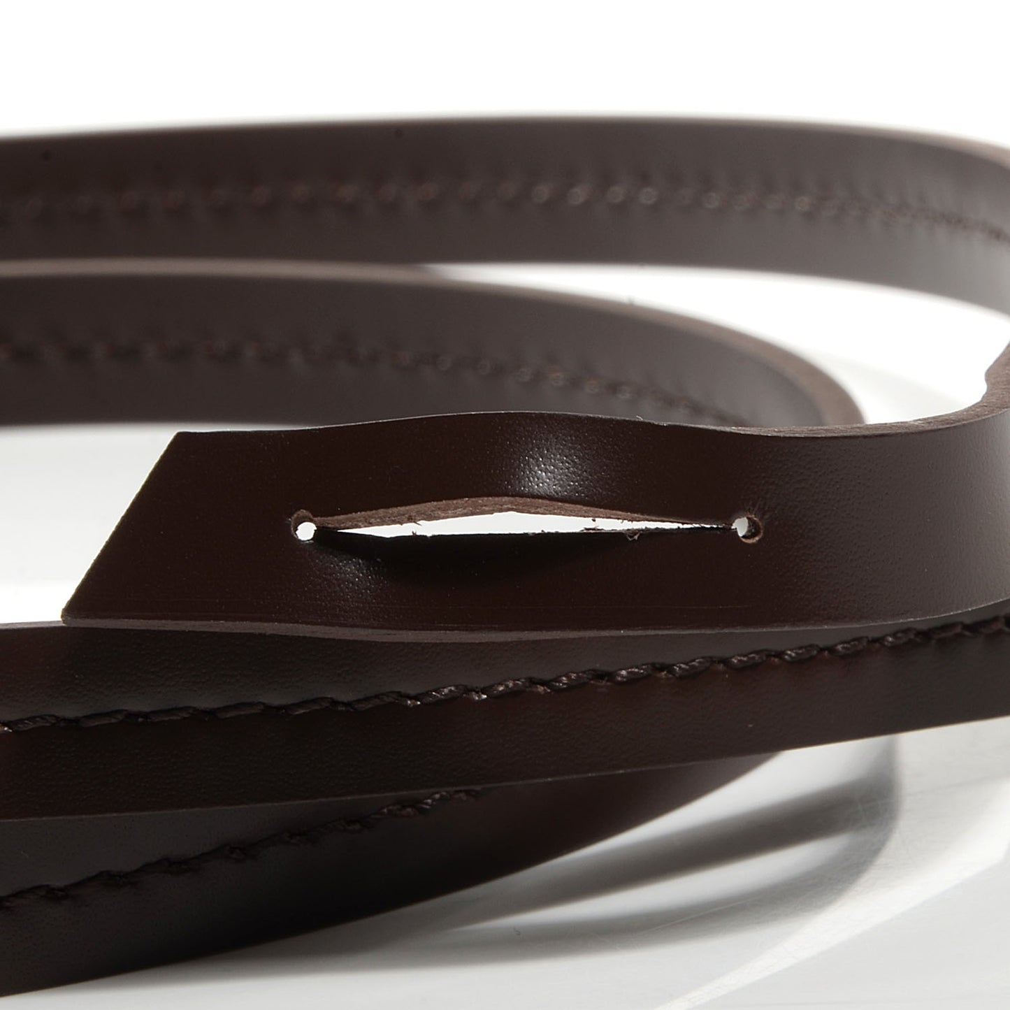 Calfskin 12mm Favorite Long Strap Brown