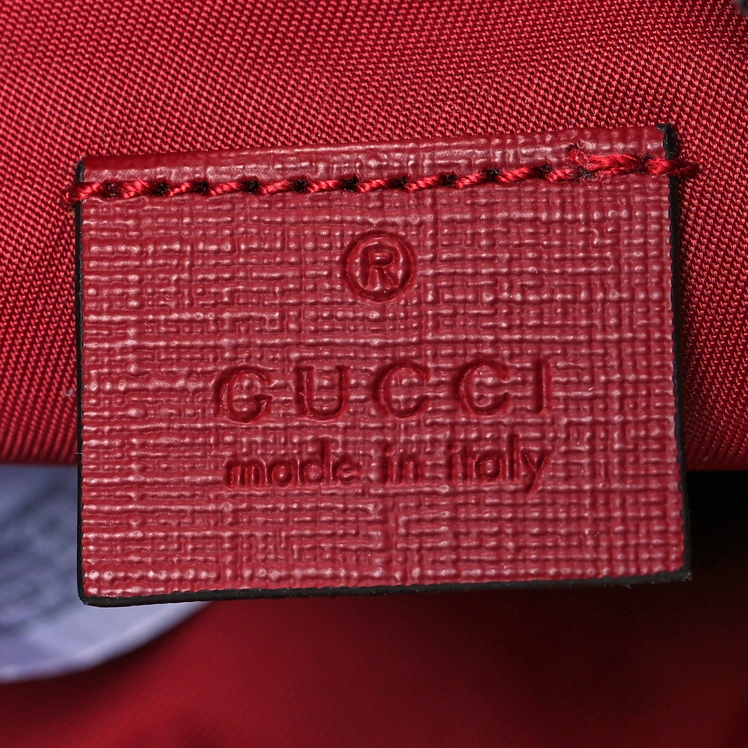 Gucci Soft GG Supreme Monogram Dancing Woodland Childrens Belt Bag Beige Ebony Multicolor 6 of 11