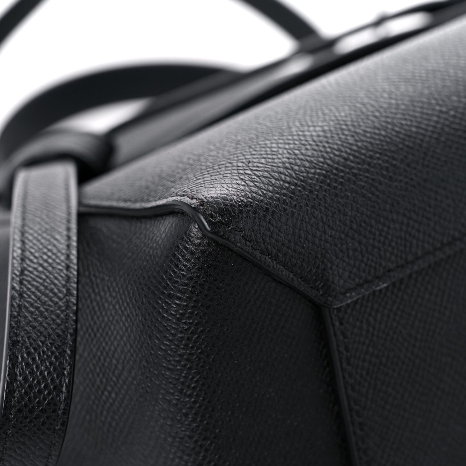 Celine Baby Grained Calfskin Micro Belt Bag Black 8 of 11