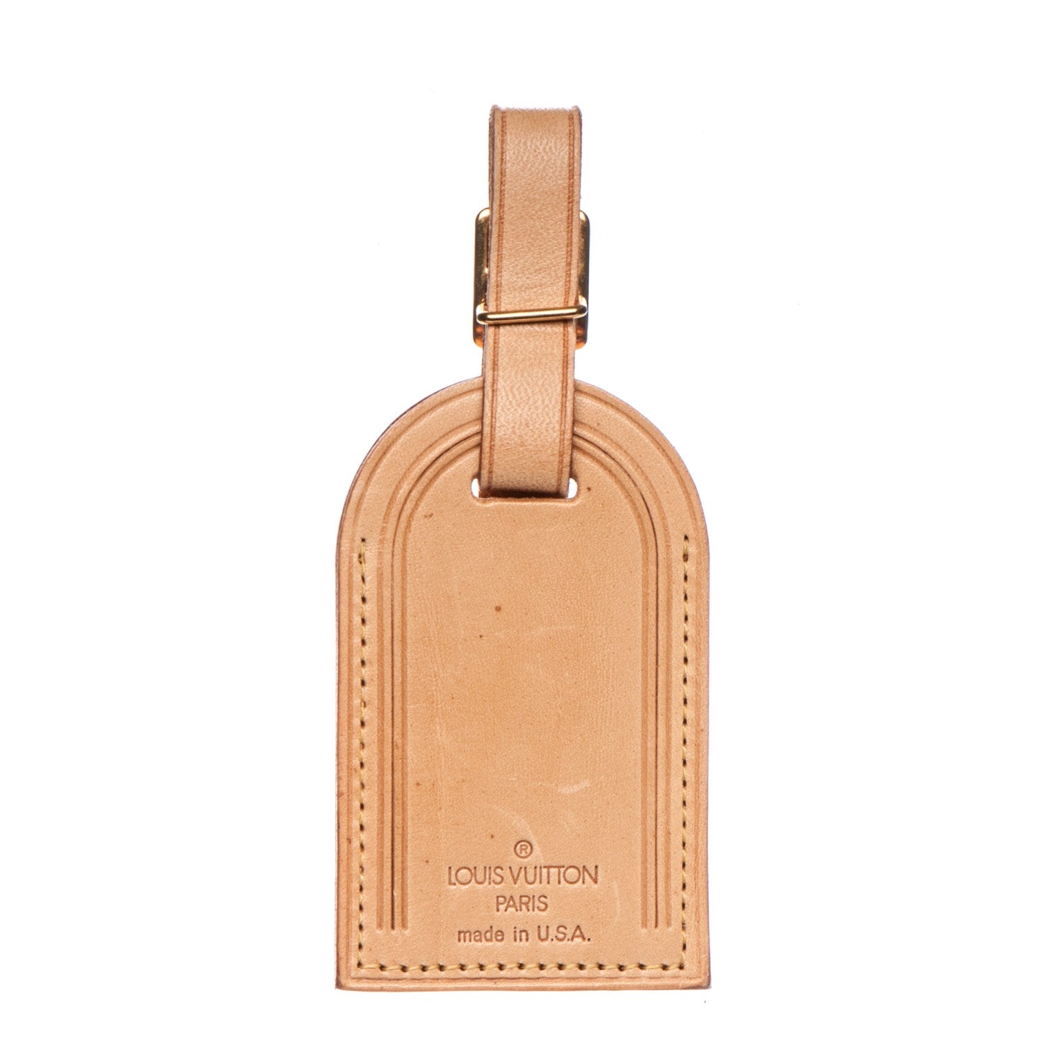 Louis Vuitton Vachetta Luggage Tag 1 of 4