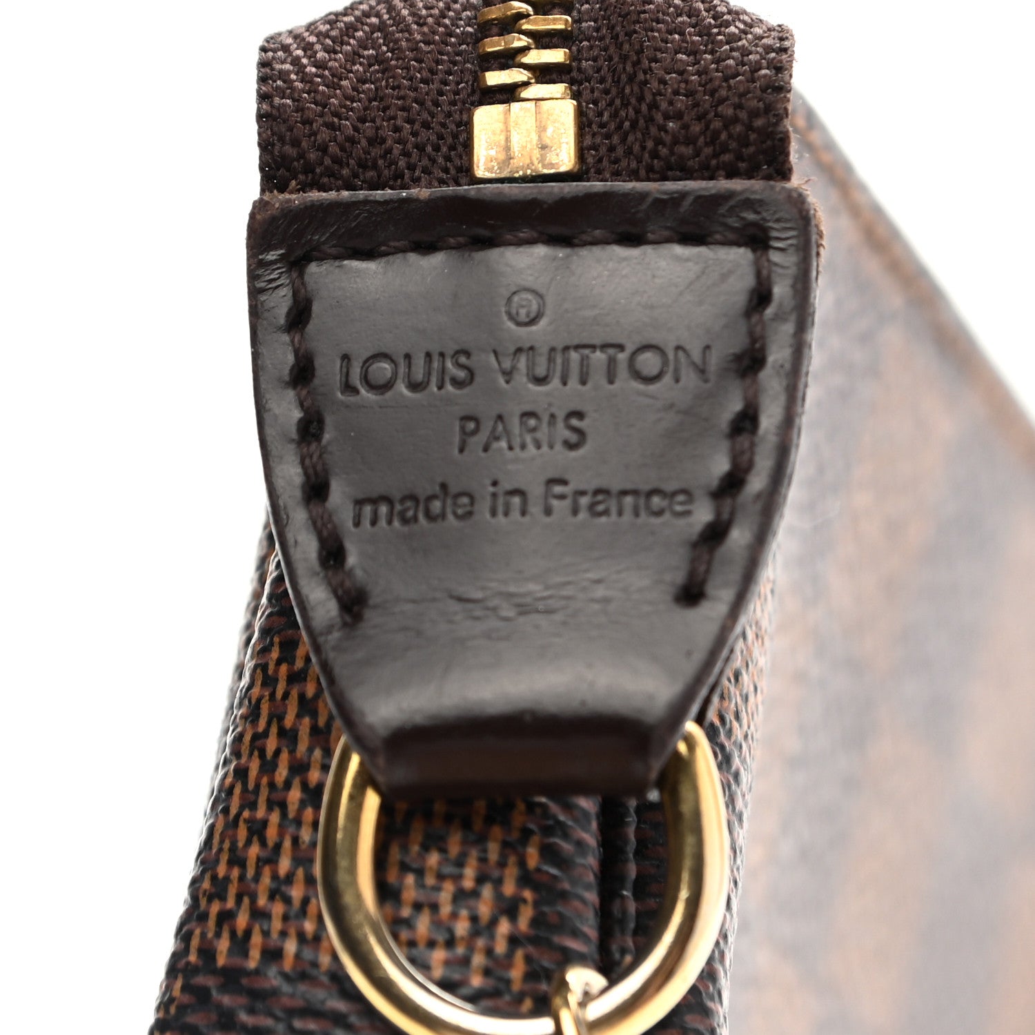 Louis Vuitton Damier Ebene Mini Pochette Accessories 6 of 9
