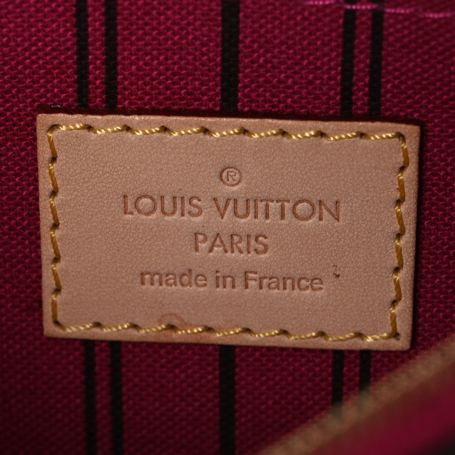 Louis Vuitton Monogram Neverfull PM Pochette Pivoine 6 of 7