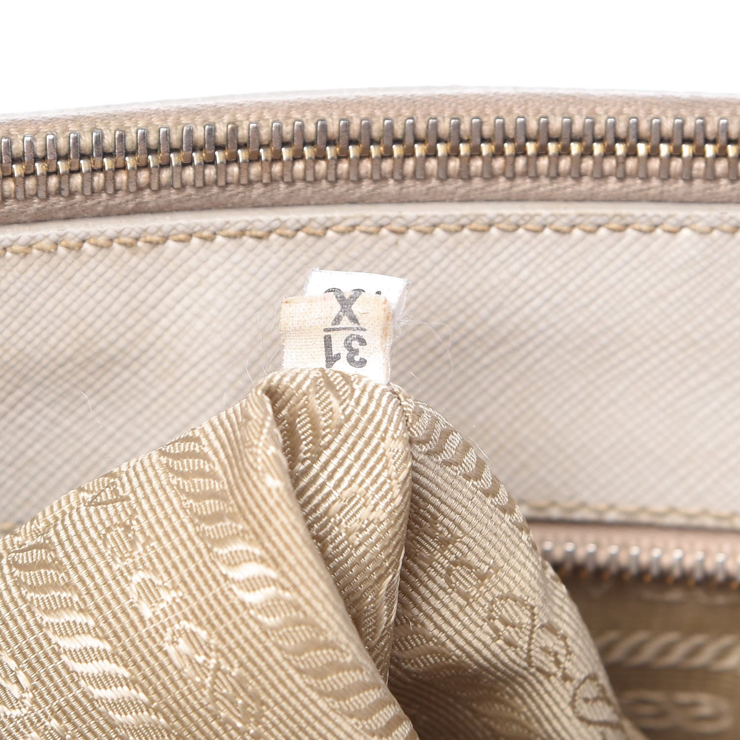 Prada Saffiano Medium Galleria Double Zip Tote Talco 7 of 20