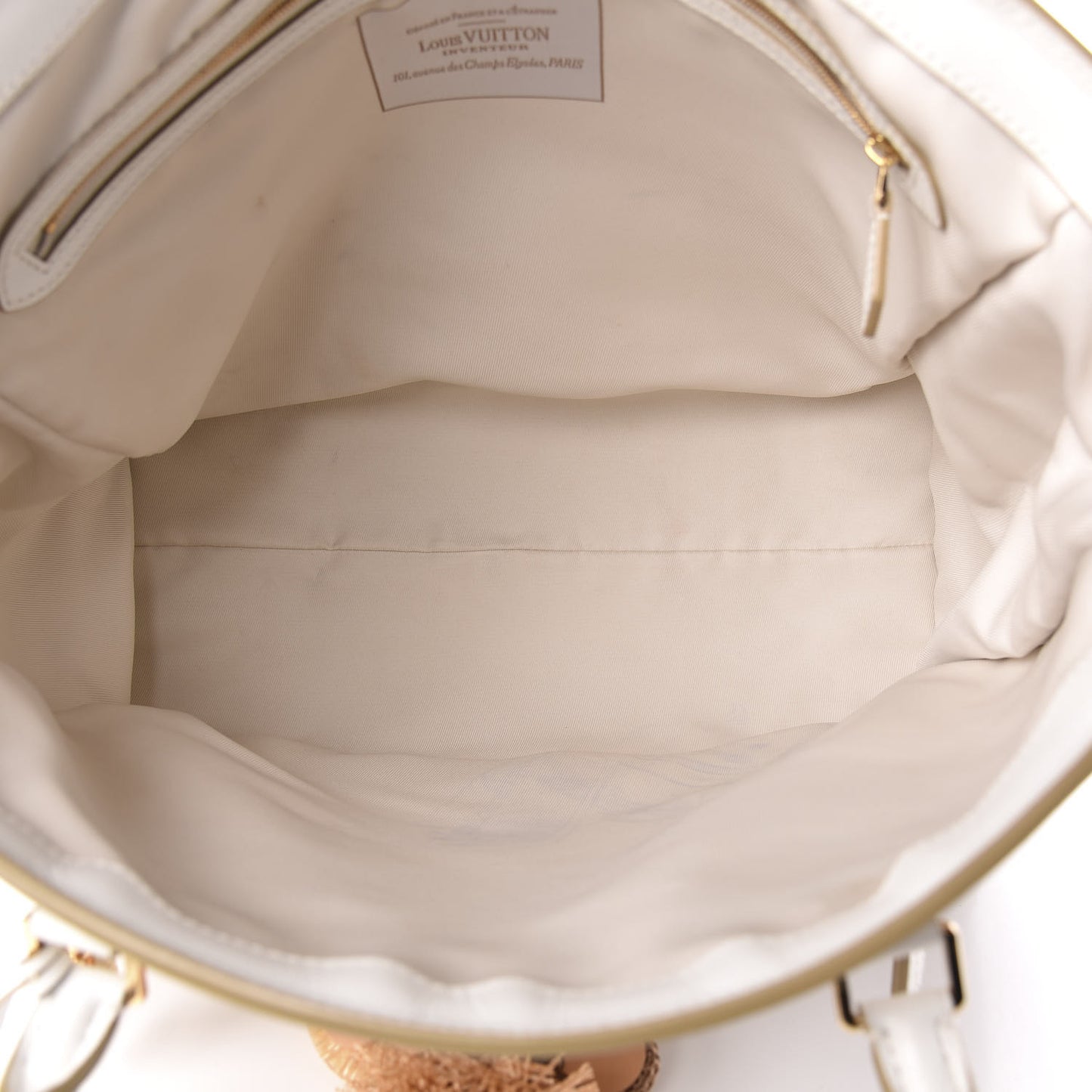 Monogram Sabbia Cabas GM White