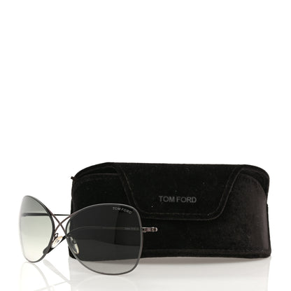 Tom Ford Colette Butterfly Sunglasses TF250 Gunmetal 8 of 8
