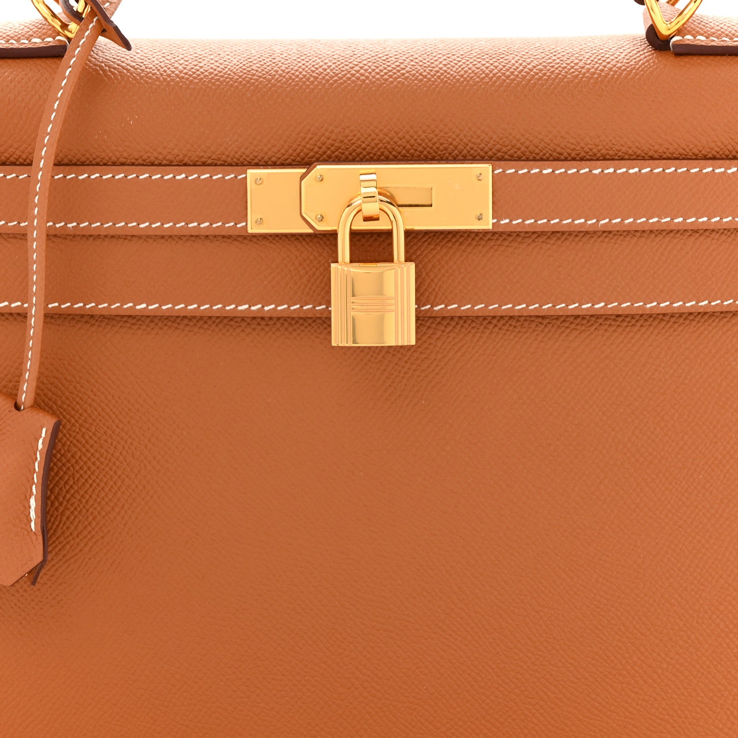 Hermes Epsom Kelly Sellier 28 Gold 8 of 12