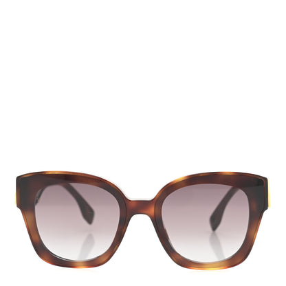 Fendi Acetate Fendi First Sunglasses FE40098I Havana 2 of 9