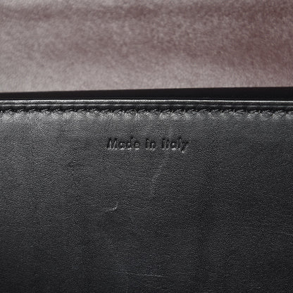 Celine Smooth Calfskin Medium Case Chain Flap Black 7 of 10