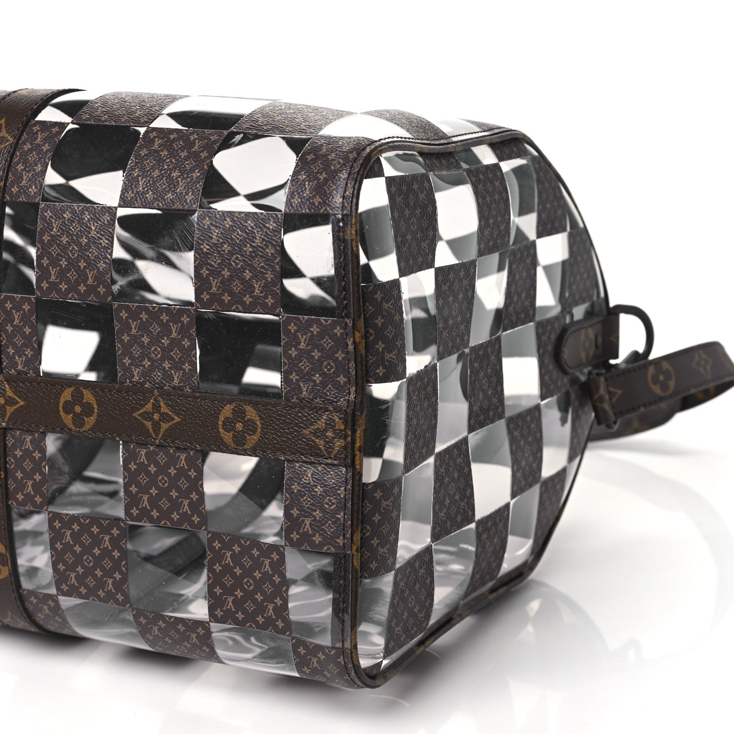 Louis Vuitton PVC Monogram Chess Keepall Bandouliere 50 7 of 7