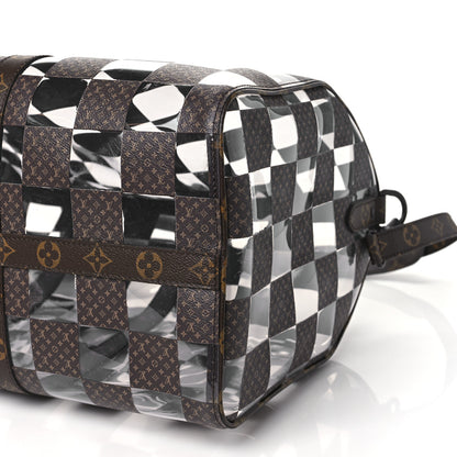 Louis Vuitton PVC Monogram Chess Keepall Bandouliere 50 7 of 7