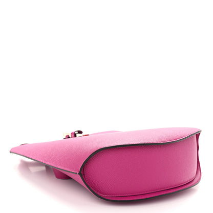 Hermes Epsom Shiny Niloticus Crocodile Touch Baton de Craie 30 Rose Pourpre Sheherazade 4 of 11