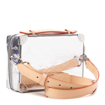 Louis Vuitton Monogram Mirror Handle Trunk Silver 2 of 8