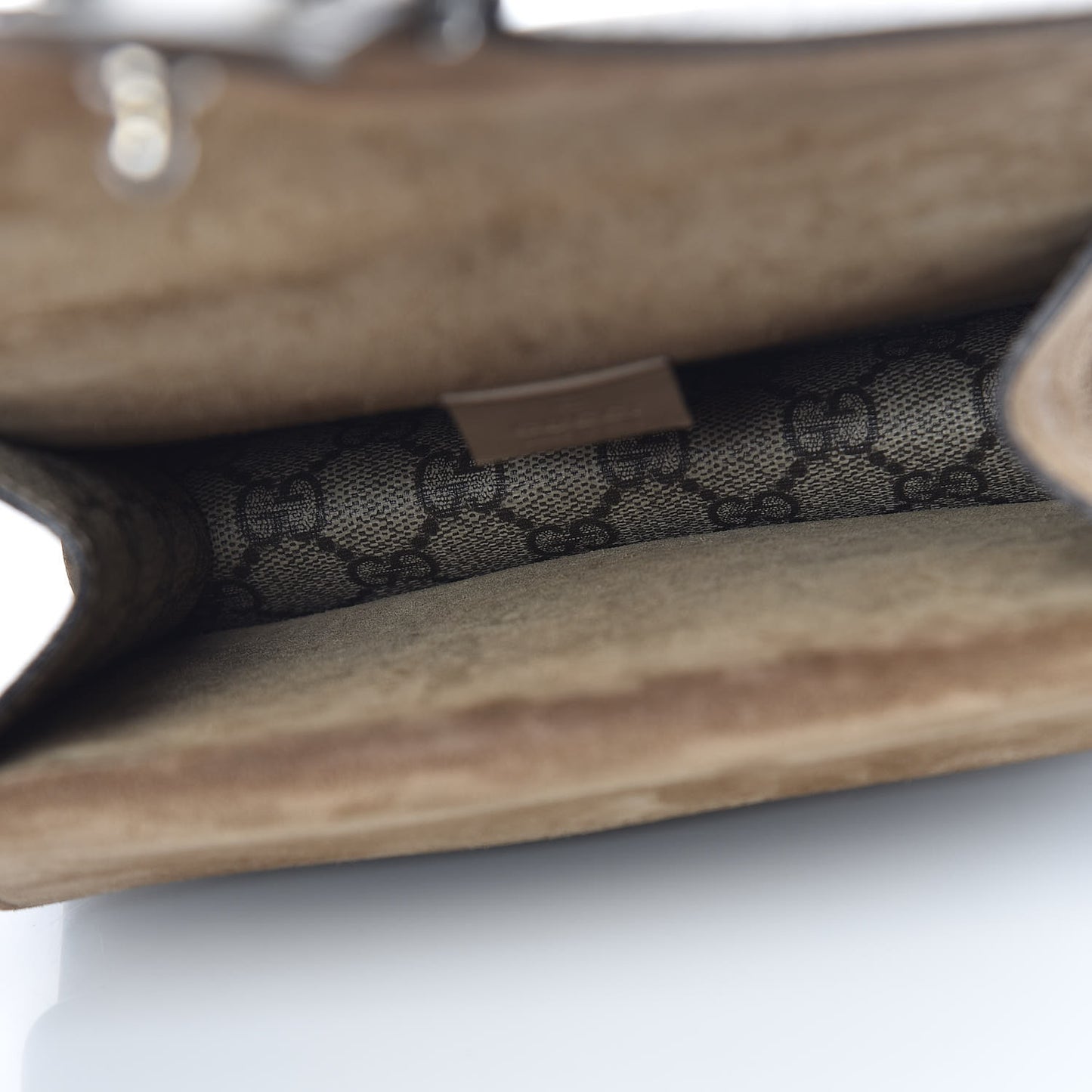 GG Supreme Monogram Mini Dionysus Shoulder Bag Taupe