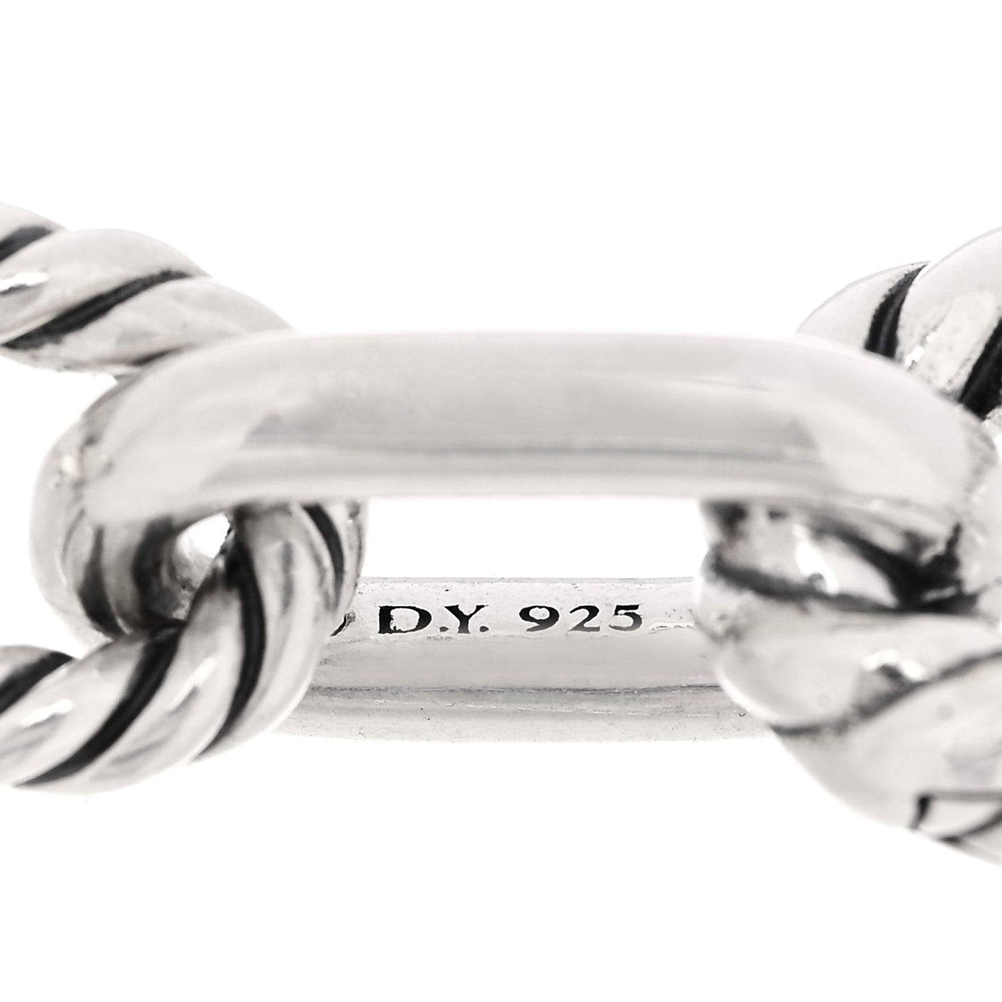 Sterling Silver 18K Yellow Gold 8.5mm Madison Chain Bracelet