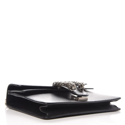 Gucci Calfskin Mini Dionysus Shoulder Bag Black 6 of 9