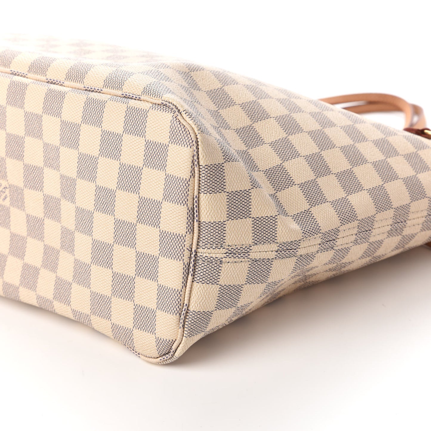 Damier Azur Neo Neverfull MM Rose Ballerine