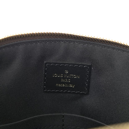 Louis Vuitton Damier Ebene Odeon Tote MM Black 5 of 9