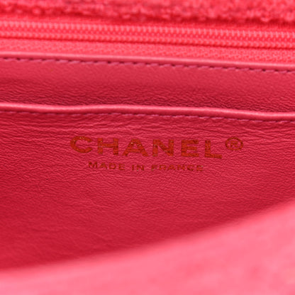 Chanel Tweed Quilted 2.55 Reissue Mini Flap Pink 6 of 15