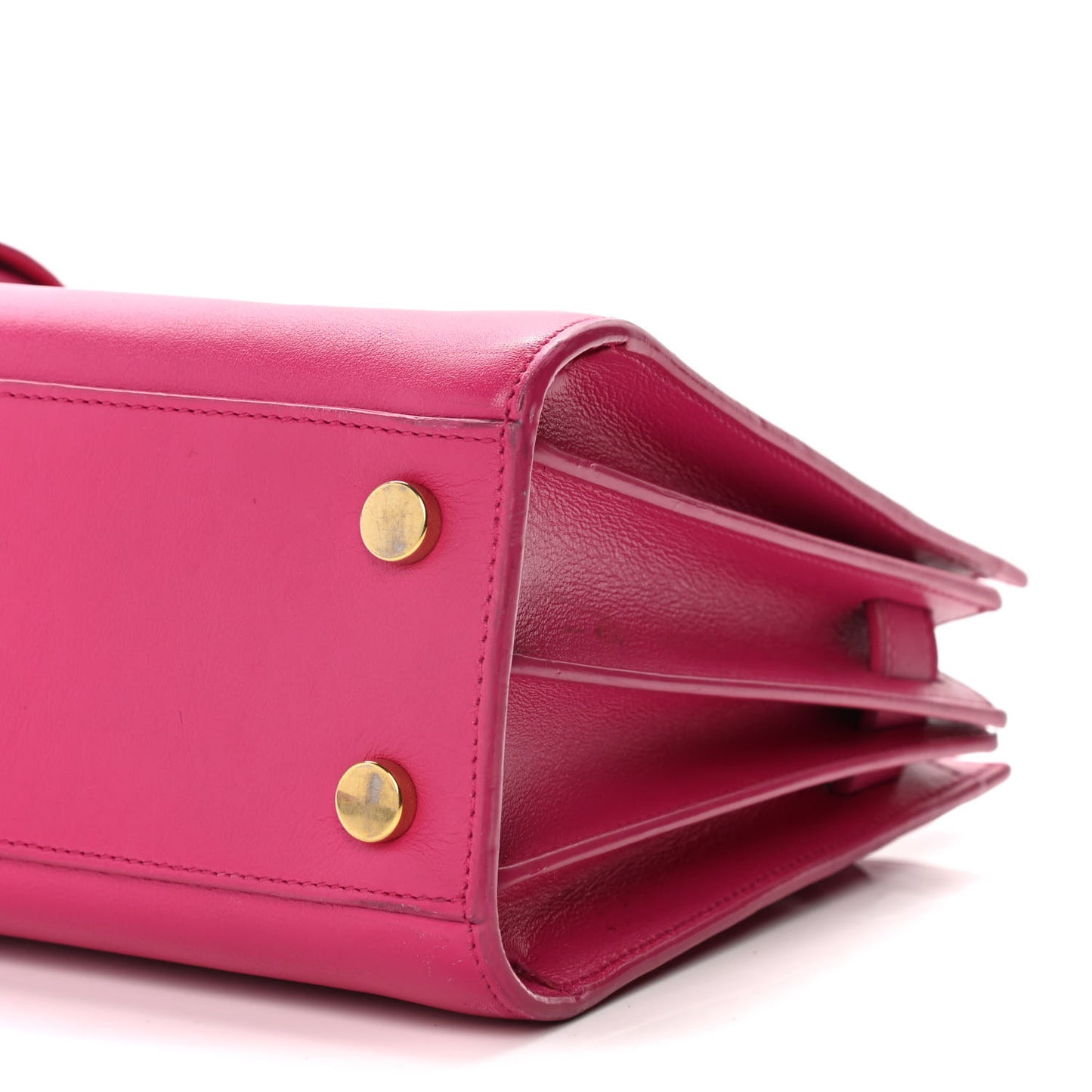 Calfskin Nano Sac De Jour Bubblegum
