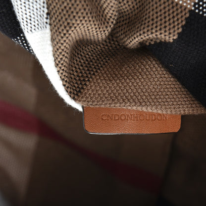 Burberry Grainy Calfskin House Check Medium Maidstone Tan 8 of 12
