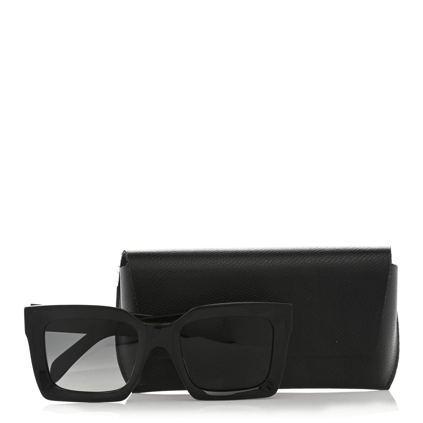 Acetate Square Sunglasses CL401301 Black