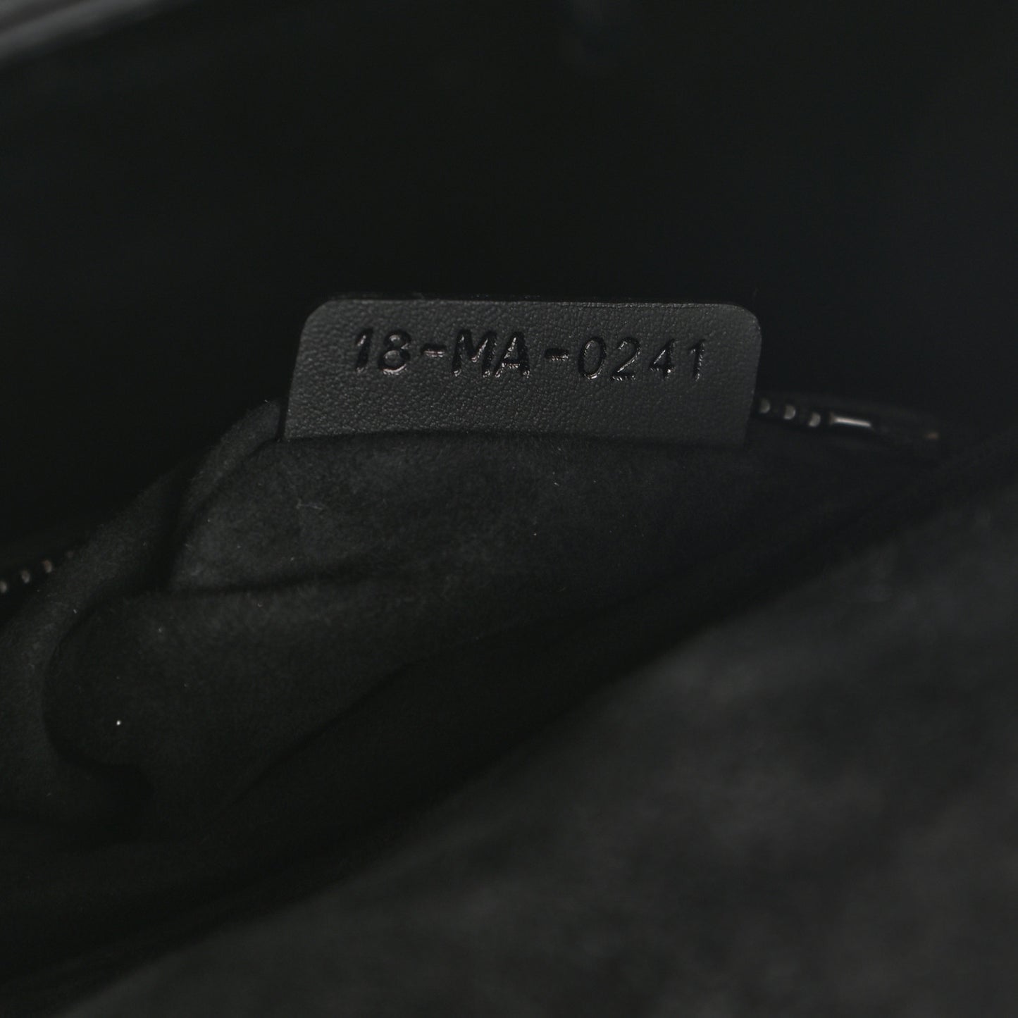 Ultra Matte Calfskin Cannage Small My ABCDior Lady Dior Black