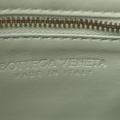 Bottega Veneta Lambskin Maxi Intrecciato Cassette Crossbody Bag New Sauge 6 of 12