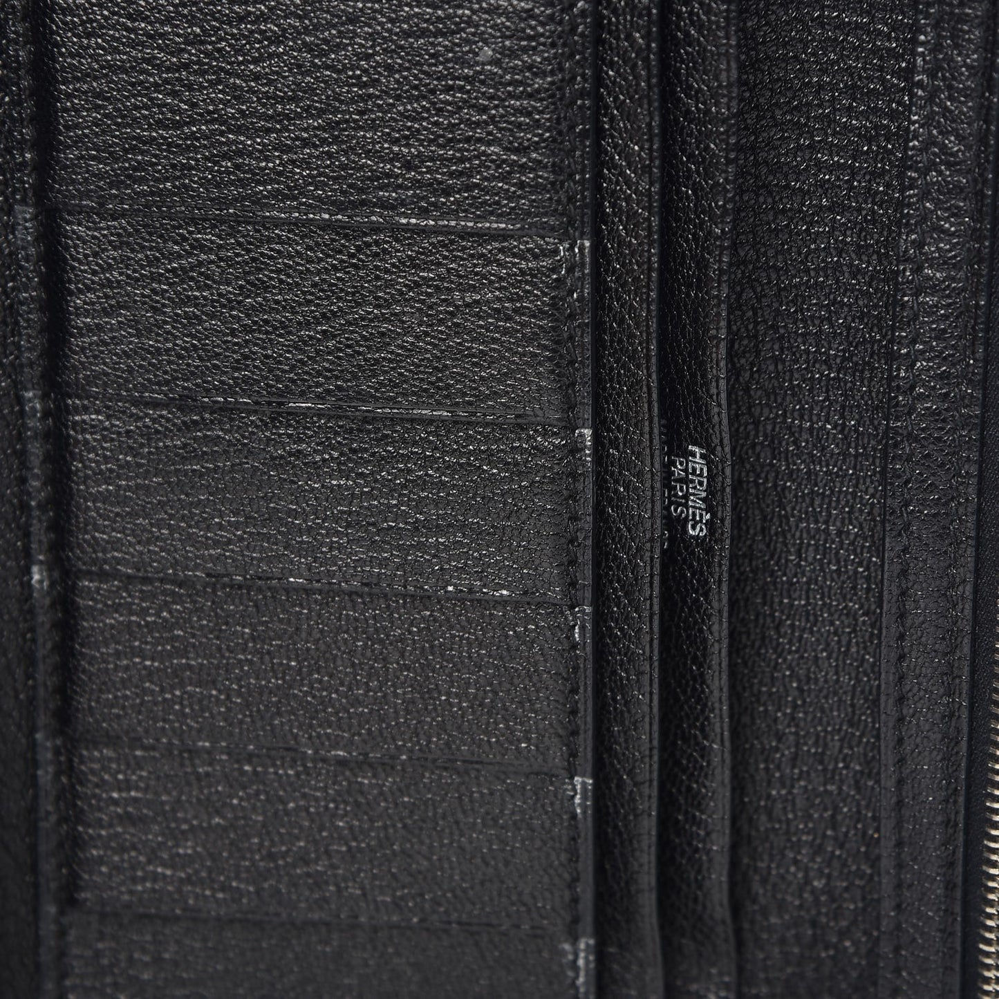 Chevre Mysore Tri-Fold Bearn Wallet Black