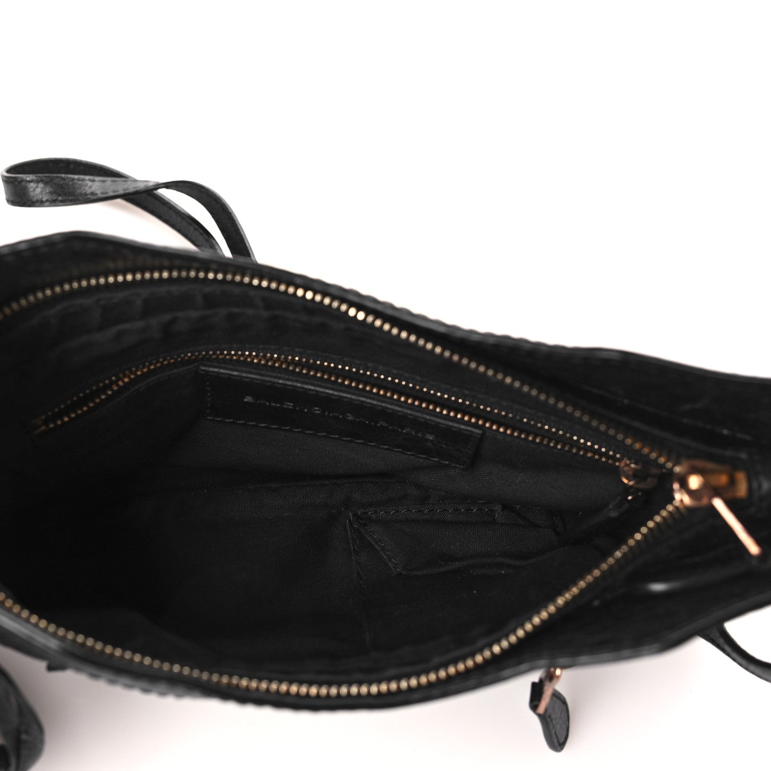 Balenciaga Agneau Giant 12 Rose Gold Hardware Hip Black 5 of 9
