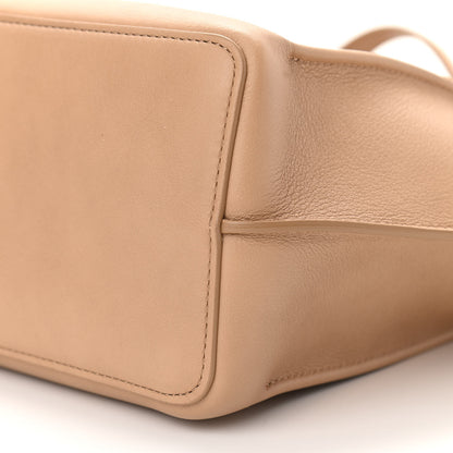 Mansur Gavriel Calfskin Mini Zip Multitude Tote Nocciola 9 of 10