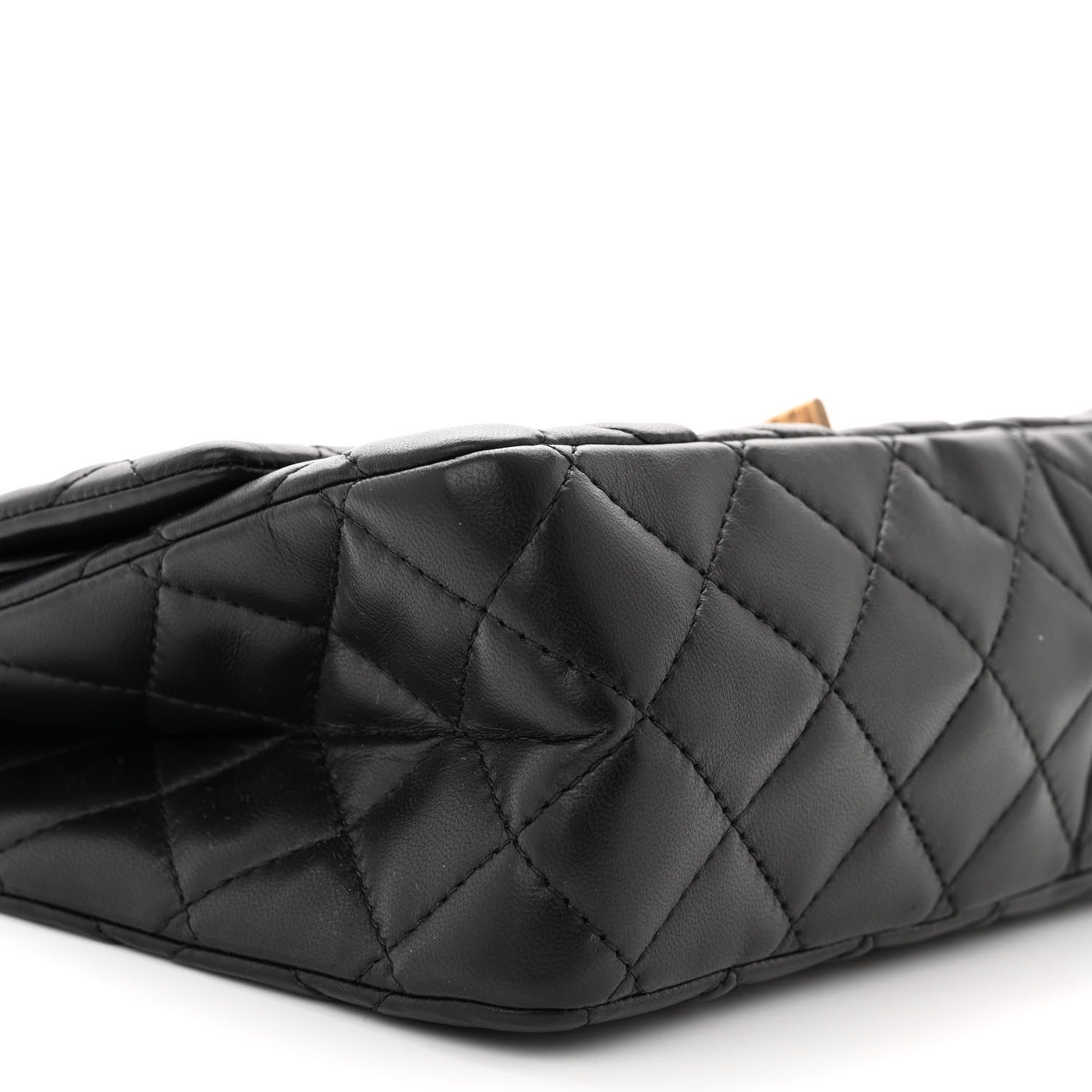 Chanel Lambskin Quilted 2.55 Reissue 226 Flap Black 9 of 12