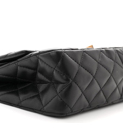 Chanel Lambskin Quilted 2.55 Reissue 226 Flap Black 9 of 12