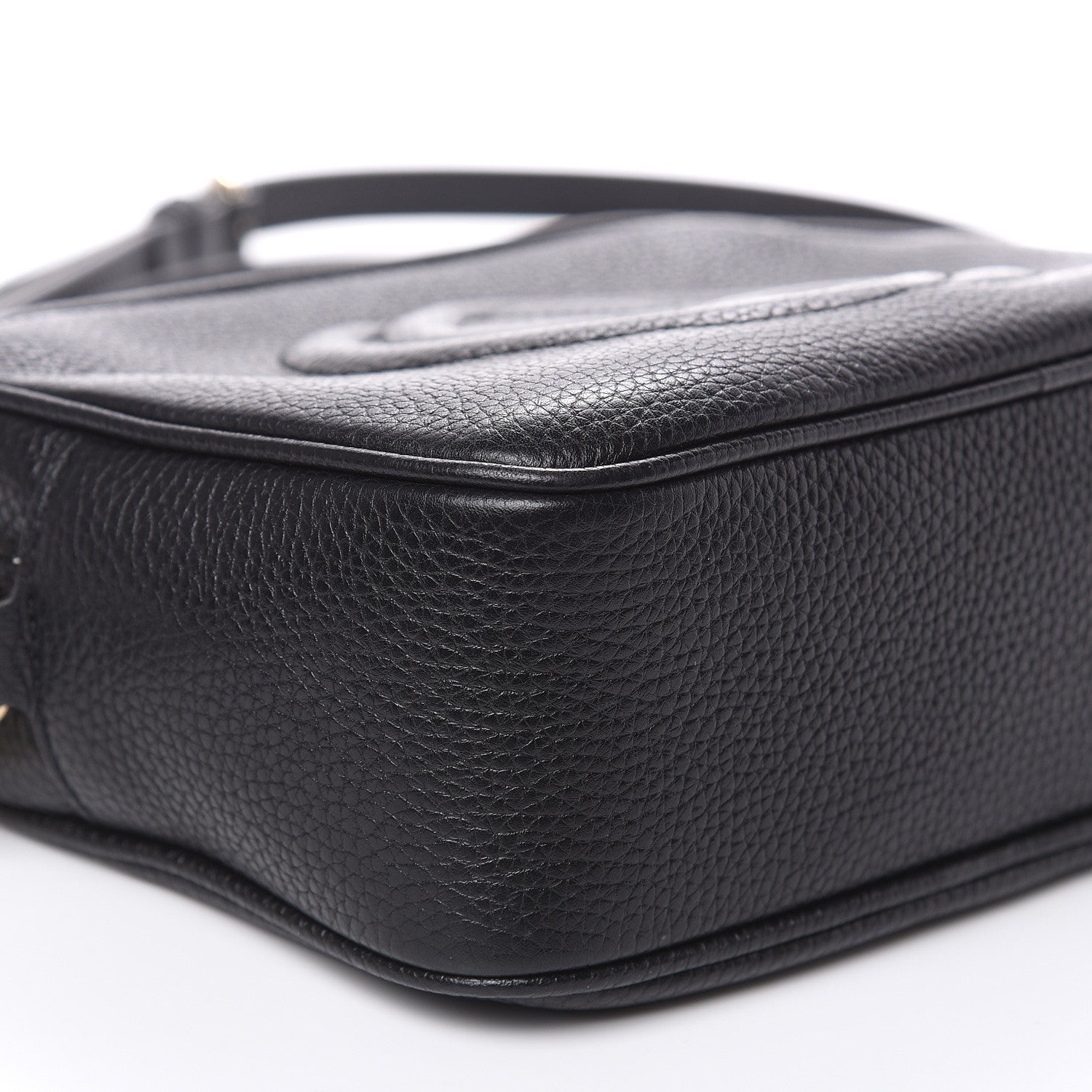 Gucci Pebbled Calfskin Small Soho Disco Bag Black 8 of 11