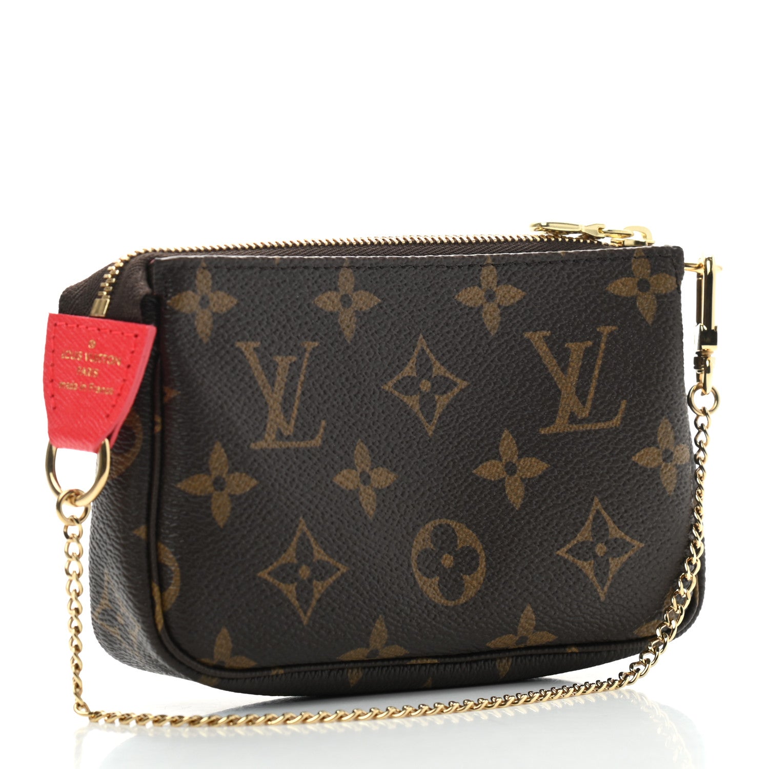 Louis Vuitton Monogram 2021 Christmas Animation London Mini Pochette Accessories Red 3 of 7