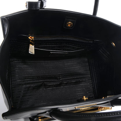 Prada Soft Calf Shopping Tote Nero Black 5 of 9