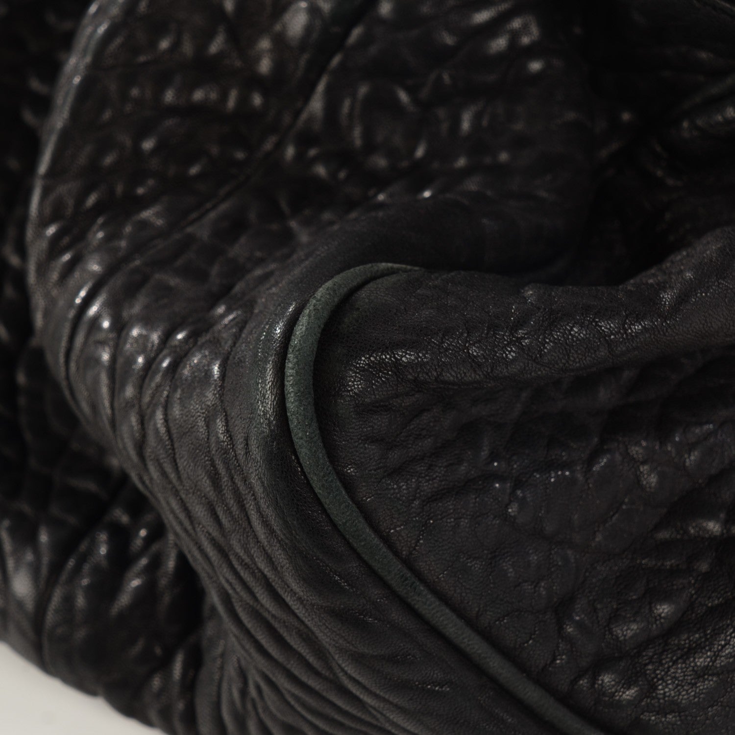 Alexander Wang Pebbled Lambskin Rocco Black Matte Black Hardware 2 of 13
