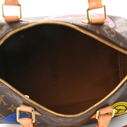Louis Vuitton Monogram World Tour Speedy Bandouliere 30 5 of 12
