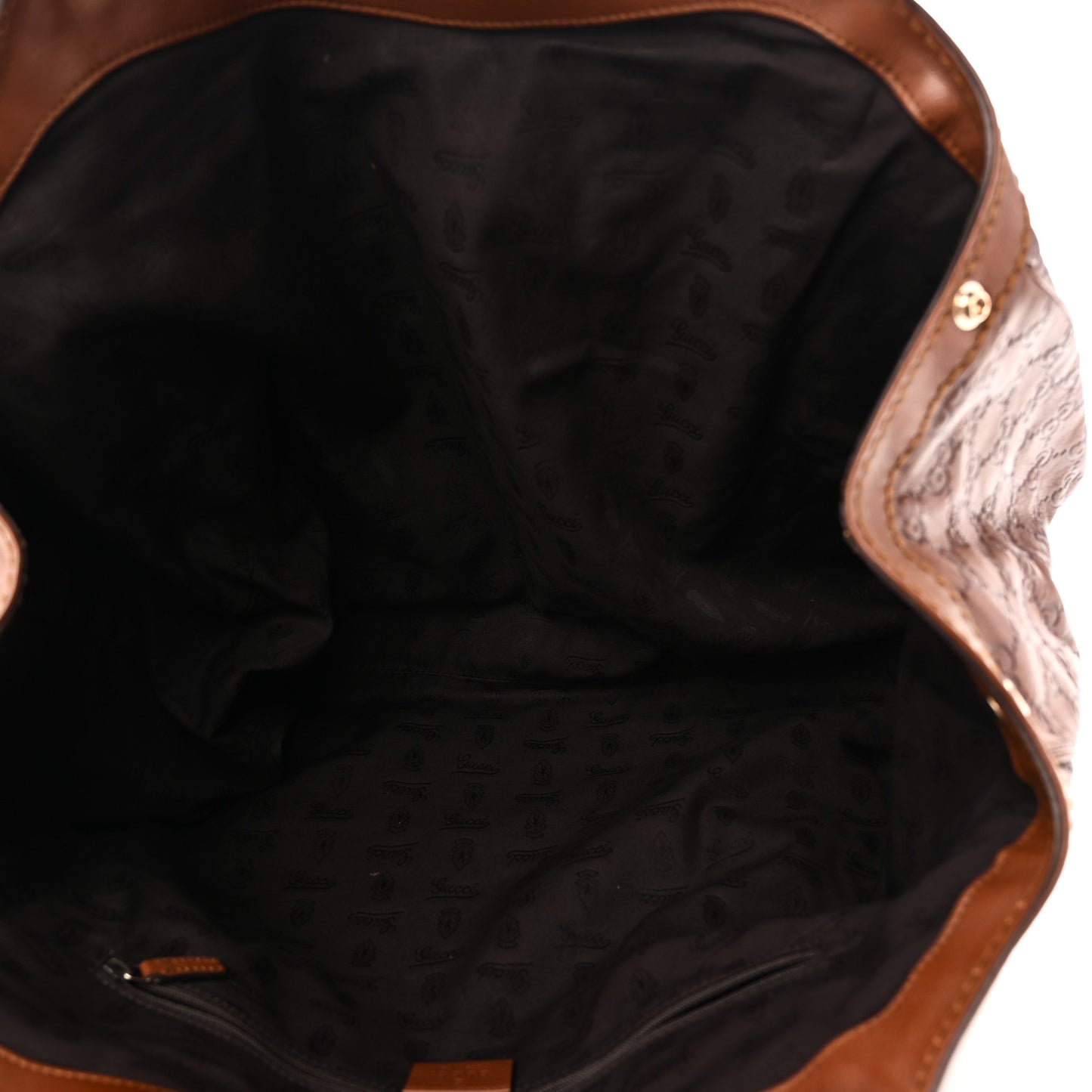 Guccissima Signature Large Sukey Tote Brown