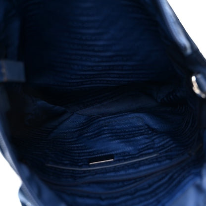 Prada Tessuto Nylon Saffiano Tote Cobalto 5 of 14