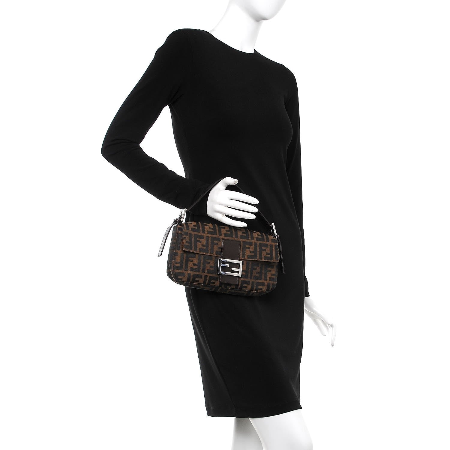Fendi Zucca Baguette Tobacco 2 of 7