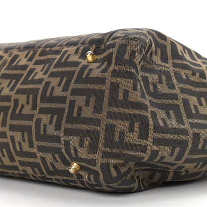 Fendi Zucca Holdall Tote Tobacco Black 7 of 12