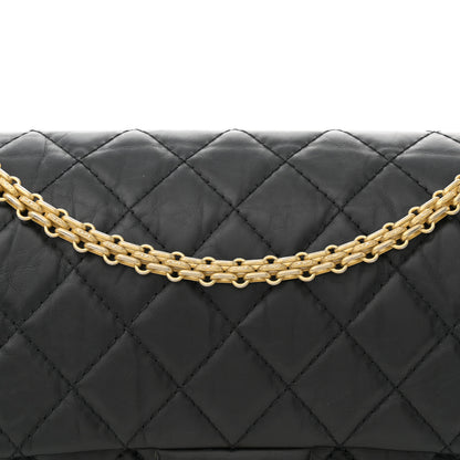Chanel Aged Calfskin Quilted 2.55 Reissue 226 Flap Black 8 of 12