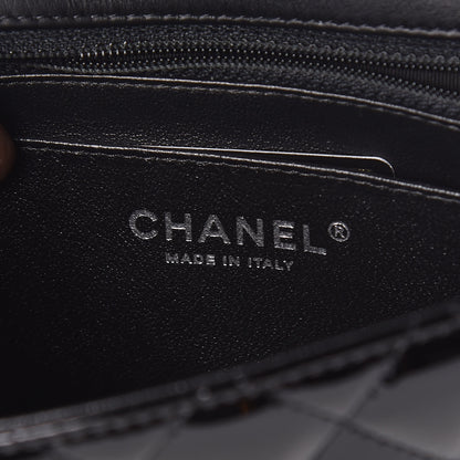 Chanel Patent Calfskin Quilted Mini Rectangular Flap Black 6 of 10