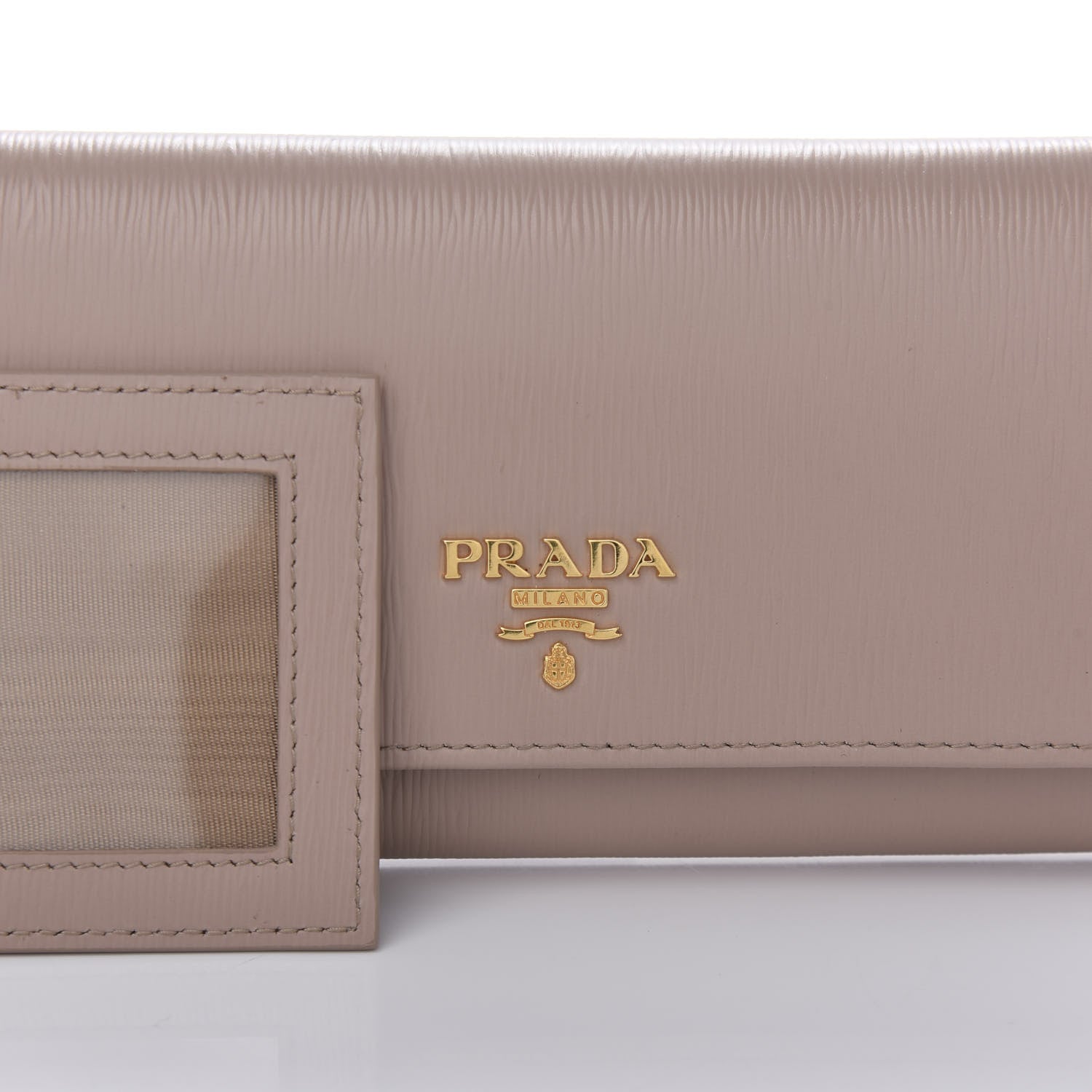 Prada Vitello Move Continental Flap Travel Wallet Cammeo 9 of 10